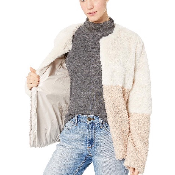 w/TAGs SAM EDELMAN Reversible Vegan JACKET - Picture 4 of 8